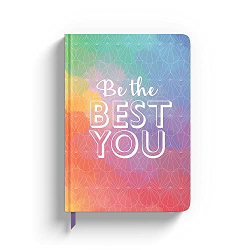 Rileys Co Dotted Journal Notebook, Dot Grid Hardcover Notebook, Thick Paper Journal, Motivational Journal, 8x6 inches, For Notes - (Be the Best You) - Be the Best You