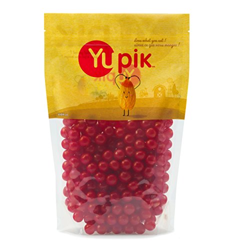 Yupik Candy Cherry Sours, 1Kg - 1 kg (Pack of 1)