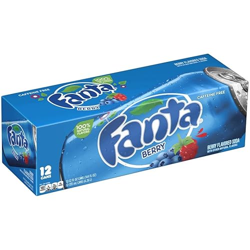 Fanta Berry 12 Oz Cans (Pack of 12) by Fanta