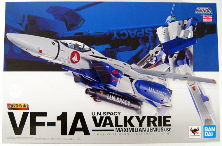 Macross - VF-1A Valkyrie (Maximillian Jenius Use) - DX Chogokin - 1/48 (Bandai Spirits) - Pre Owned