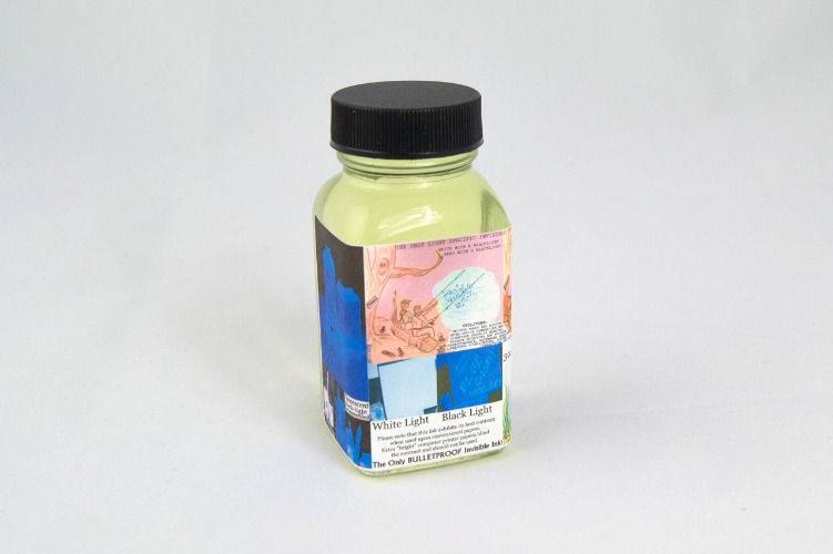 Noodler’s Bulletproof Blue Ghost Invisible Fountain Pen Ink - Blue Ghost