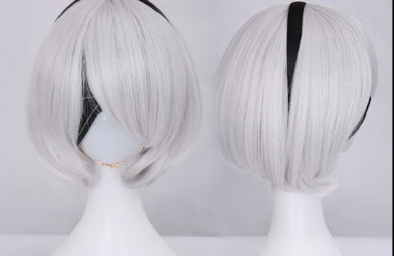 Soul Snatch | Nier: YorHa No. 2 Type B 2B Wig - Silver / One size / Wig Only. No accessories