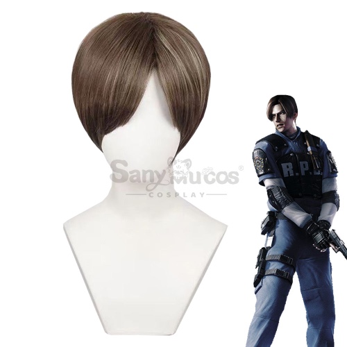 Game Resident Evil Cosplay Leon Cosplay Wig