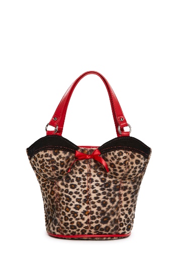 Merciless Vixen Bustier Shoulder Bag | LEOPARD / ONE SIZE