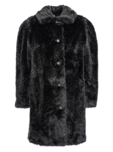 Eco  Jewel Buttons Fur Black - 40IT