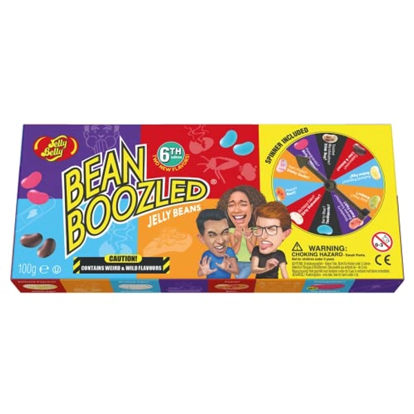 Jelly Belly BeanBoozled Jelly Beans Spinner Gift Box, 5th Edition, 20 Assorted Flavours, 100-g