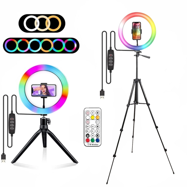 RGB Desktop Selfie Ring Lamp