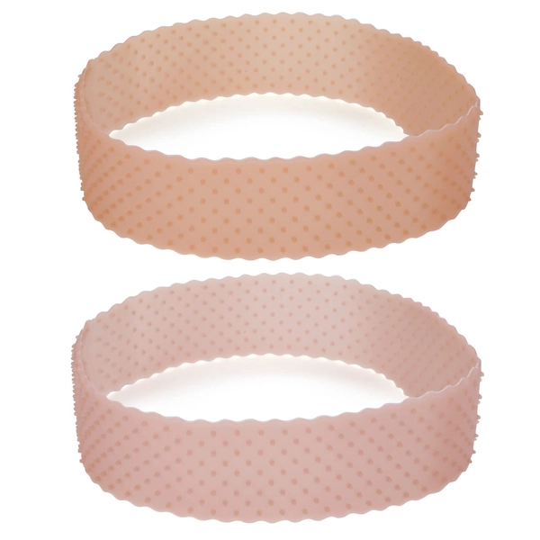 Sibba 2 Stks Pruik Grip Band Antislip Pruik Hoofdband voor Vrouwen Siliconen Pruik Fix Elastische Pruik Gripper Cap Verstelbare Pruik Band Waterdicht Houd Pruik Op zijn plaats Haarband Naadloze Unisex Pruik Hoofd Band (2 stks pruik band)