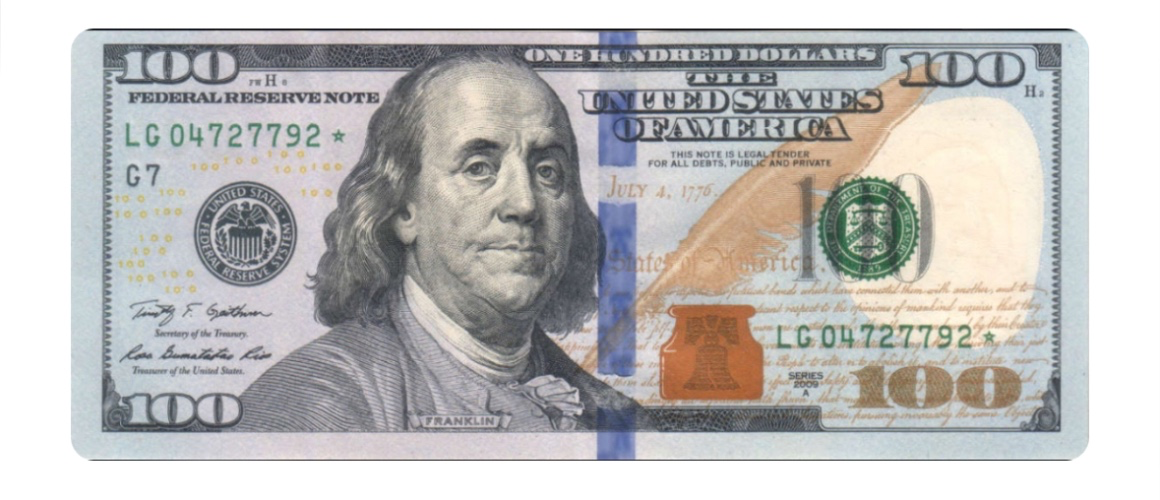 $100