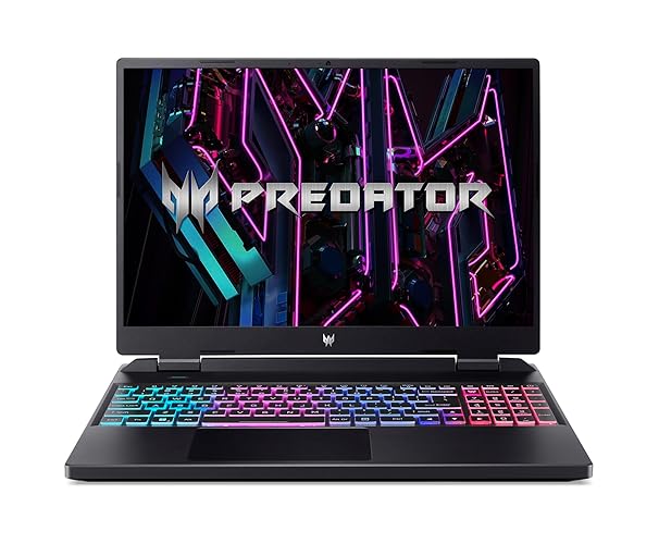 Acer Predator Helios Neo 16 Gaming Laptop | Intel Core i7-13650HX | NVIDIA GeForce RTX 4060 | 16" WUXGA 1920 x 1200 165Hz G-SYNC Display | 16GB DDR5 | 512GB Gen 4 SSD | Killer Wi-Fi 6E | PHN16-71-76H5 - i7 / RTX4060 - 16" WUXGA