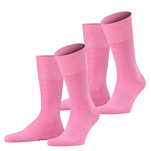 FALKE Herren Socken (2er Pack) - 41-42 - Peony