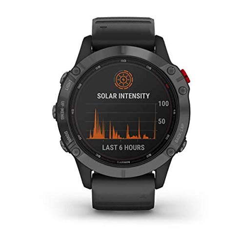 Garmin Smartwatch Fenix 6 Pro Solar schwarz (200) 000, 010-02410-15
