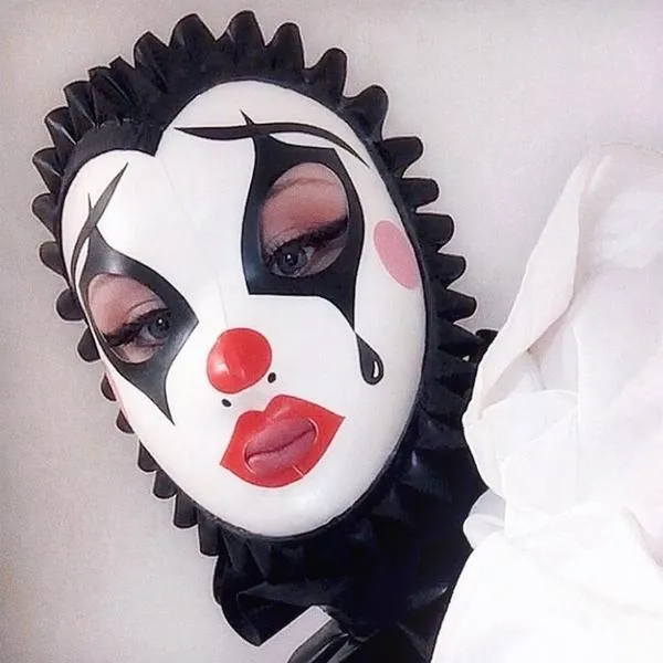 Sad Clown Hood — Soft Skin Latex
