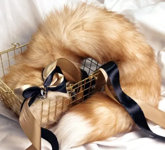 Fox Tail with Detachable Plug