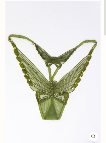 OLIVE LUX BUTTERFLY PANTY | Default Title