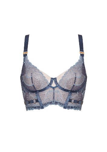 Tierra Longline Bodice Bra | Denim / SS | 1