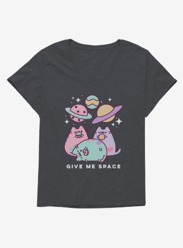 Pusheen Give Me Some Space Girls T-Shirt