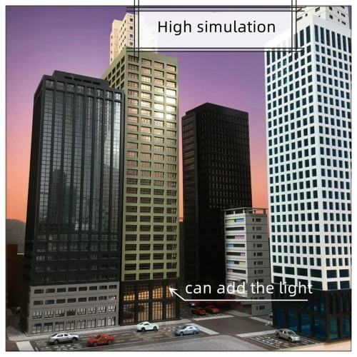 45.2US $ 20% OFF|Model Building Kits - 1 300 Scale Scene Building Sand Table Model Plastic Train - Aliexpress