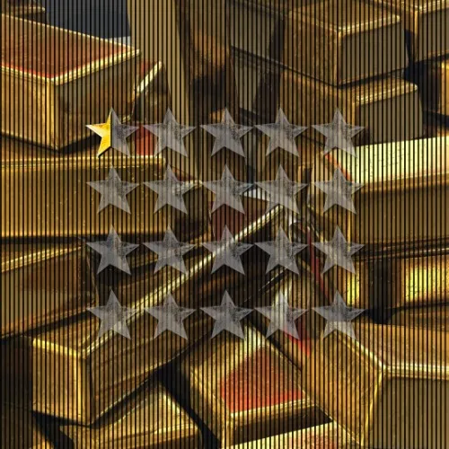 one half of a gold star (for $15.27)