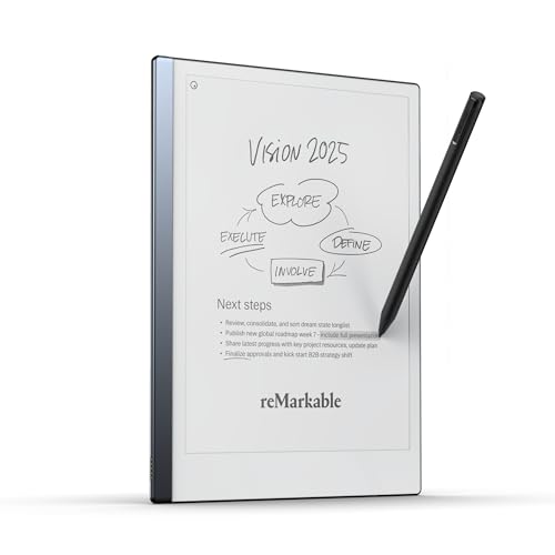 reMarkable 2 Tablet (10.3 "Digital Paper Display) - Includes Marker Plus, USB-A to USB-C Cable (Renewed)