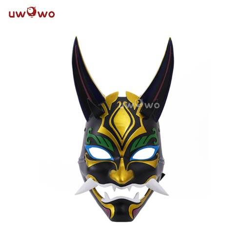 Uwowo Game Genshin Impact Cosplay Props Xiao Yaksha Adeptus Mask