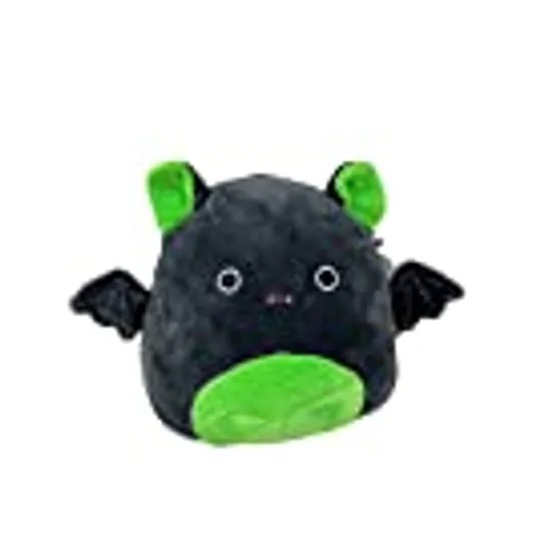 Squishmallow Official Kellytoy Halloween Squishy Soft Plush Toy Animals (Bart The Bat (Black w/ Green Belly), 8 Inch)