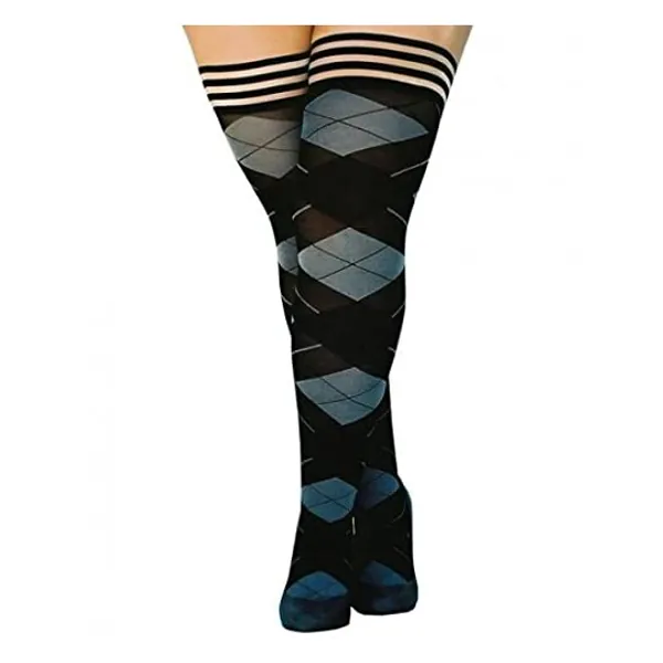 
                            Kix`ies Stockings For Women | Thigh High Stockings with No-Slip Grip Stay Ups Thigh Bands | Womens Thigh High Stockings
                        
