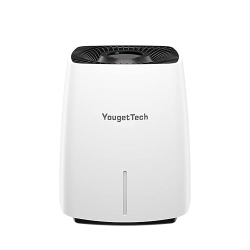 YougetTech Evaporative Humidifiers for Bedroom Large Room, 1.6 Gallon No Mist Humidifiers, 30 dB Quiet, Output 1000 ml/h, 10 Speed Whole-House Humidifier up to 725 sq.ft