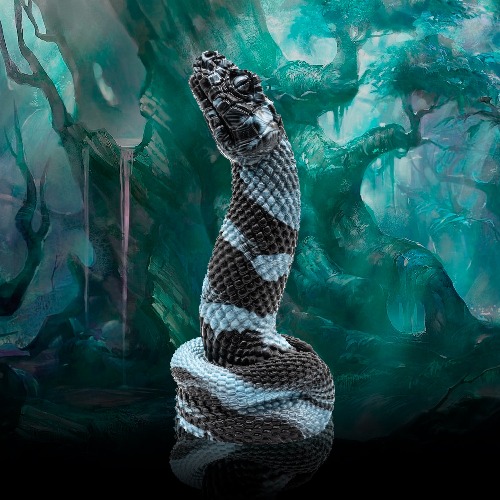 Nathara the Serpent Dildo - Standard / No Suction Cup / Soft 00-30