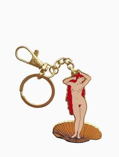 Goddess Keychain - Gold Clam | Default