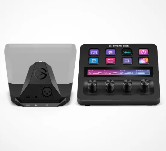 Stream Deck + with XLR Audio Mixer