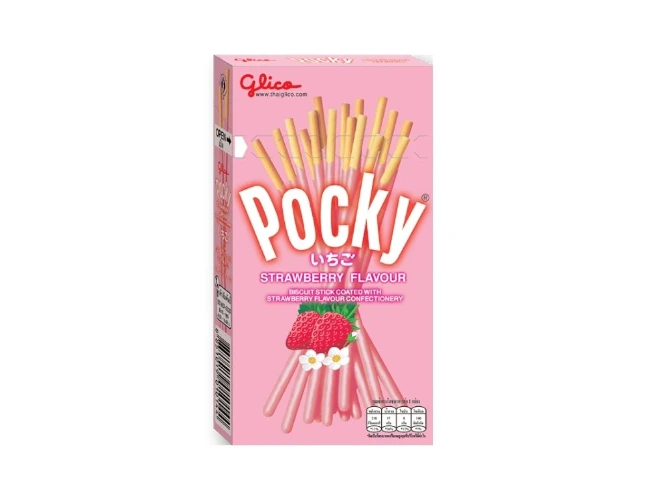 Glico Pocky - jahoda   DMT: 2/25 | e-shop SushiRaj.cz