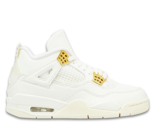 Jordan 4 Retro Metallic Gold (Women's) | 39