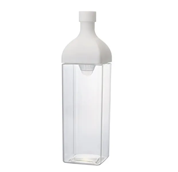 Hario "Ka-Ku" Cold Brew Tea Bottle, 1200ml, White