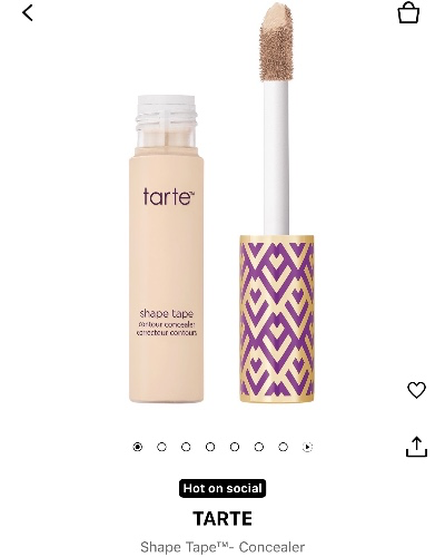 TARTE Shape Tape Concealer | fair neutral