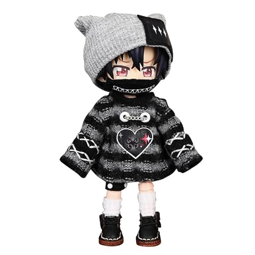 XiDonDon 1/12 BJD Doll Clothes Fashion Suit for ob11 gsc body9 Toys Dolls Accessories (multicolored10)