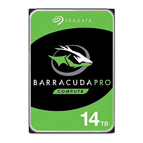 Seagate BarraCuda Pro Performance Internal Hard Drive SATA HDD 14TB