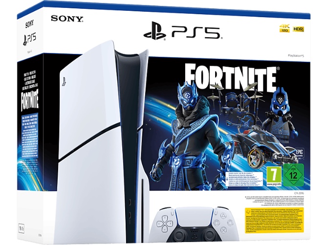 SONY PlayStation 5 Slim - Fortnite Cobalt Star Bundle Spielekonsole | MediaMarkt
