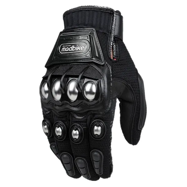 ILM Steel Knuckle Motorcycle Tactical Gloves