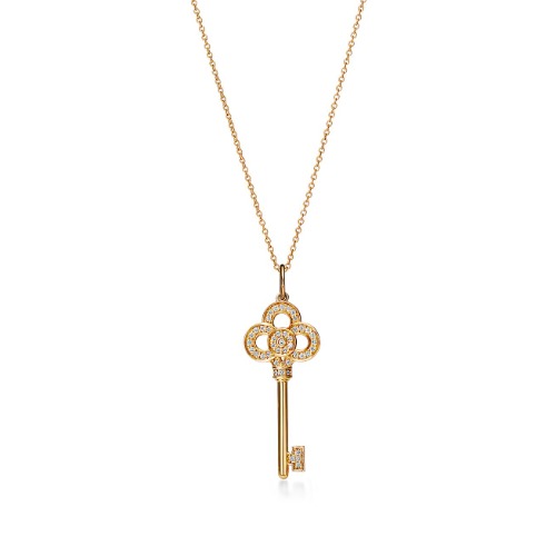 Tiffany Keys Mini Crown Key Pendant