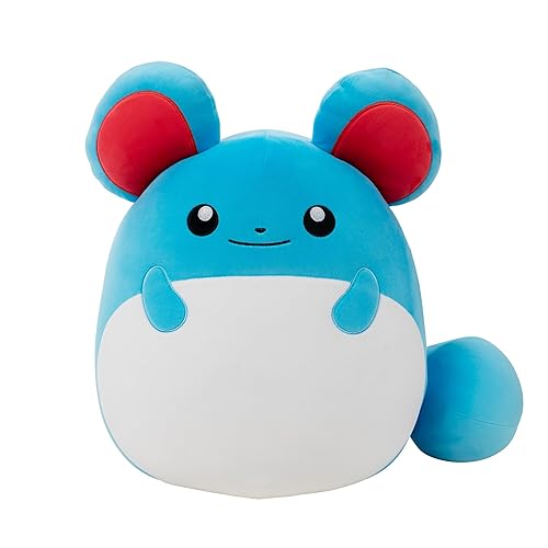 Squishmallows Original 14-Inch Marill Pokémon Plush - Ultrasoft Official Jazwares Plush (Large) - Marill - 14-Inch
