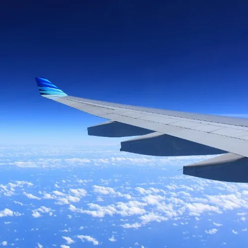 Return flight ticket