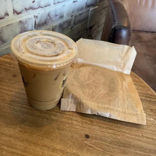 Coffee and pastry ONLY!