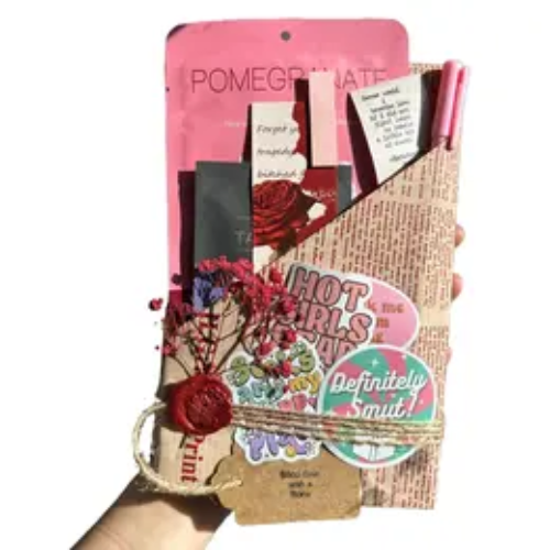 Blind Date with a Book with bookish gifts
