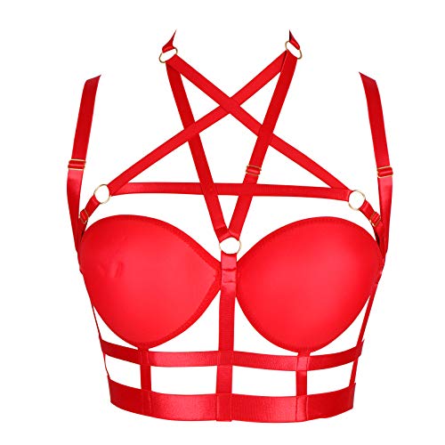 Pentagram Top - Red