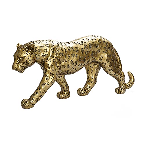 Gold Cheetah Figurine 