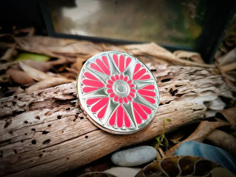 Hollow Knight Enamel Pin - Wayward Compass