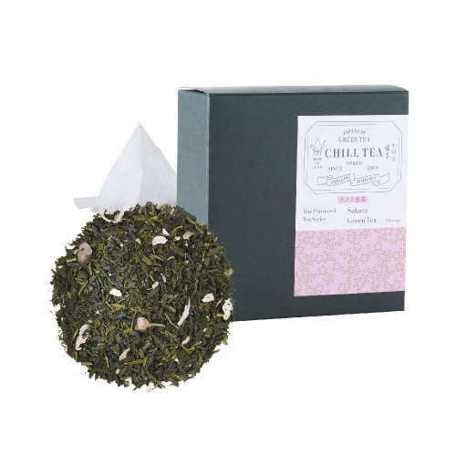 Sakura Cherry Blossom Green Tea (CHILL TEA Tokyo) - 8 tea bags