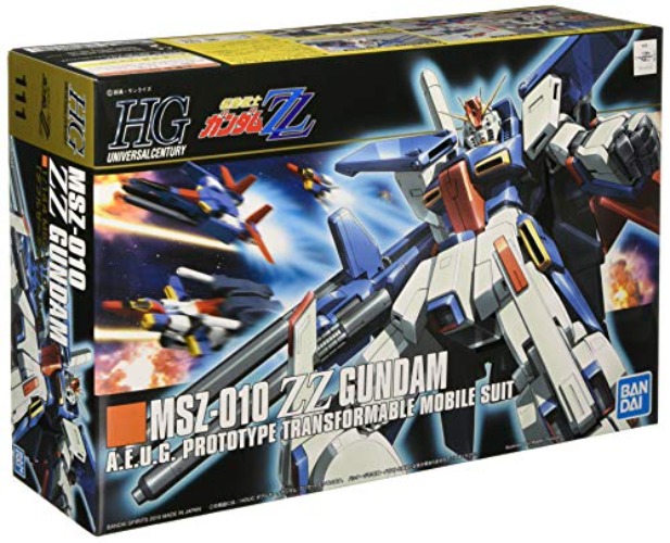 Bandai Hobby - Maquette Gundam - 111 ZZ Gundam Gunpla HG 1/144 13cm - 4573102579546