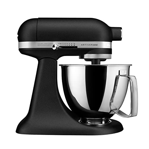 KitchenAid Artisan Mini 3.5 Quart Tilt-Head Stand Mixer - KSM3316X - Cast Iron Black - Imperial Black - Stand Mixer